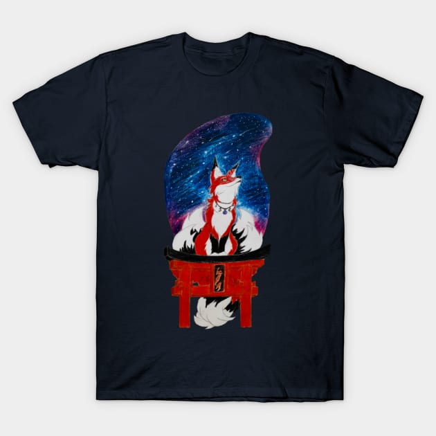 Makka Stargazing T-Shirt by Lycoris ArtSpark